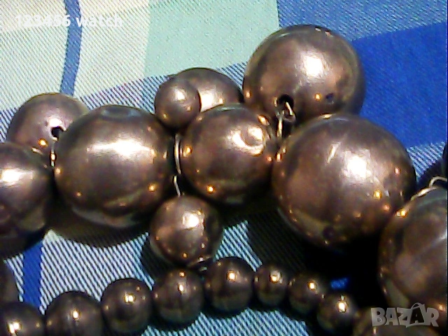 старо позлатано колие, снимка 4 - Антикварни и старинни предмети - 53600670