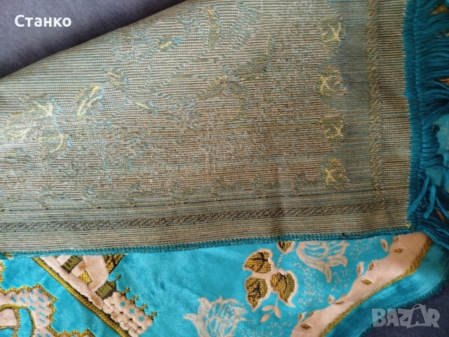 ориенталско килимче, 70/115 см. плюшено , снимка 3 - Антикварни и старинни предмети - 51492885