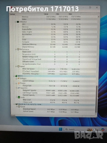 MSI GS66 Stealth 11H I7 11800H/RTX 3080 16GB/ RAM 32GB /SSD 512GB, снимка 15 - Лаптопи за работа - 53710972