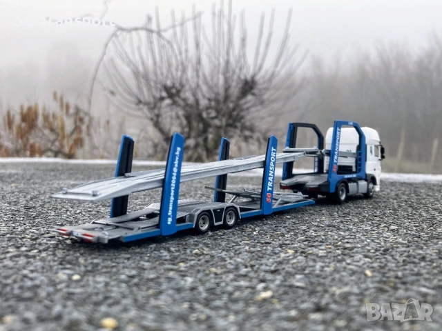 DAF XF 106 EURO LOHR 1.23 Автовоз 1:87, снимка 6 - Колекции - 53749985