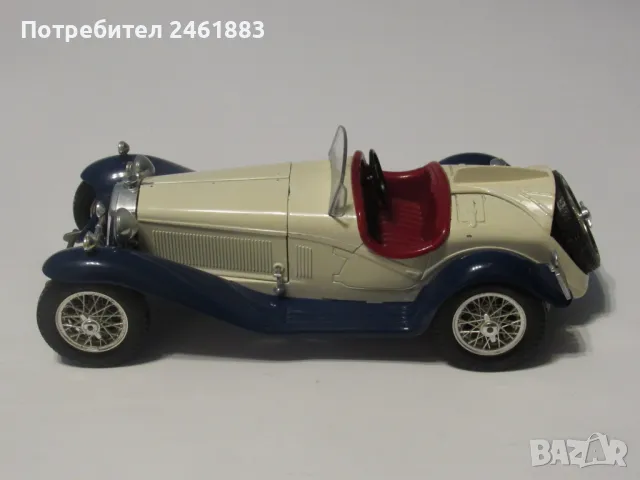 1/18 Bburago Italy Alfa Romeo 2300 Spider 1932 колекционерска метална количка. , снимка 4 - Колекции - 49696849