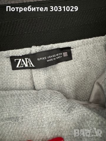 Дамски панталон Zara, снимка 3 - Панталони - 45514816
