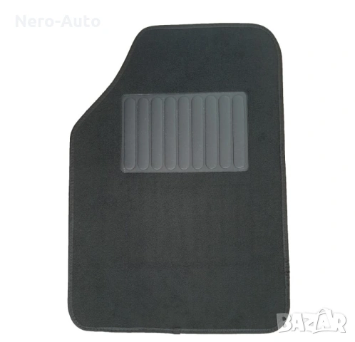 Мокетени стелки универсални 4бр/к-т Черен, снимка 2 - Аксесоари и консумативи - 53406189