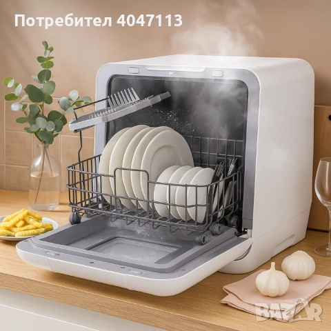 Мини съдомиялна машина Comfee CTS 5.3F, снимка 8 - Съдомиялни - 52218794