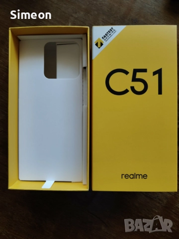 Realme C51 128GB 4GB RAM Dual, снимка 4 - Други - 52944670