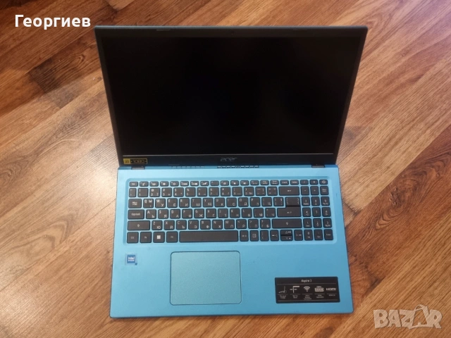 Лаптоп Acer Aspire 3 N4500 8 GB RAM DDR4 512 GB SSD, снимка 3 - Лаптопи за дома - 53931099