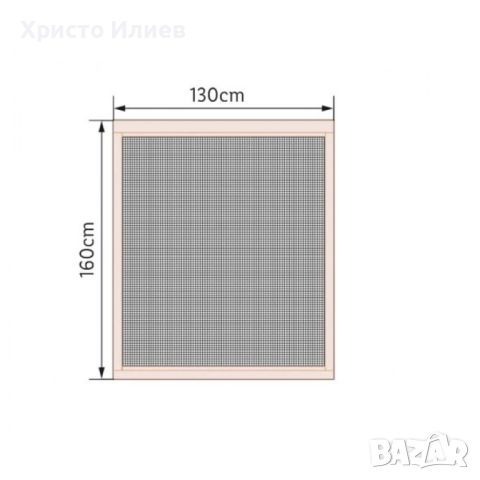 Комарник за прозорец с Рамка Мрежа против насекоми 130 см х 160, снимка 3 - Други стоки за дома - 46171420