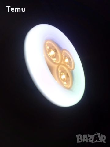 Трицветна пръстеновидна лампа за таван, 85 процента енергоспестяваща. Има три режима на светлина, ко, снимка 8 - Лампи за таван - 45674728