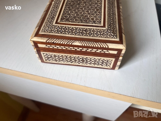 Стара дървена кутия, снимка 5 - Декорация за дома - 52902940