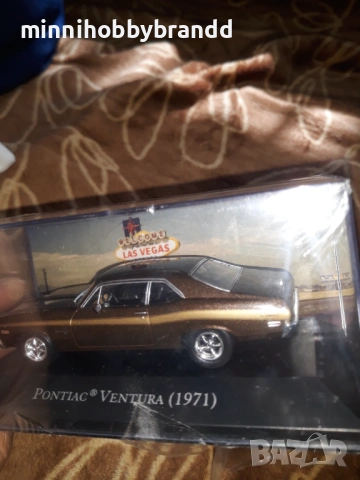 Amc Javelin 1973 Shelby 1967 Gt500 Pontiac Ventura 1971 Chevrolet Corvette Z06 2017 1.43  , снимка 14 - Колекции - 54089754