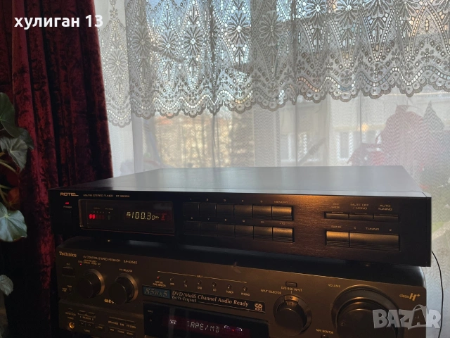 Продавам am/fm стерео тунер Rotel RT-950BX