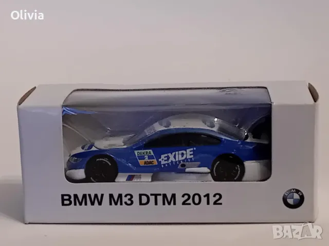 BMW M3 DTM 1:64 dealer model дилърски модели , снимка 2 - Колекции - 49392291