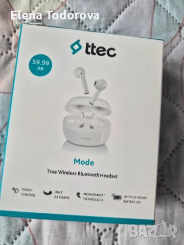 Безжични слушалки ttec Mode