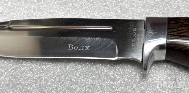 Ловен нож ВЪЛК / ВОЛК FB 1883, снимка 2 - Ножове - 53455333