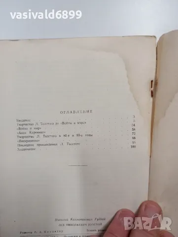 Гудзий - Лев Николаевич Толстой , снимка 5 - Други - 48440063