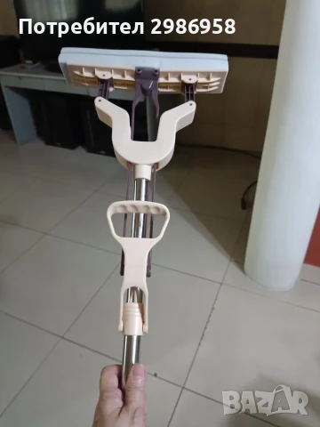 Домакински моп с телескопична дръжка с функция за изтискване на водата, снимка 3 - Мопове, кофи, четки и метли - 51403002