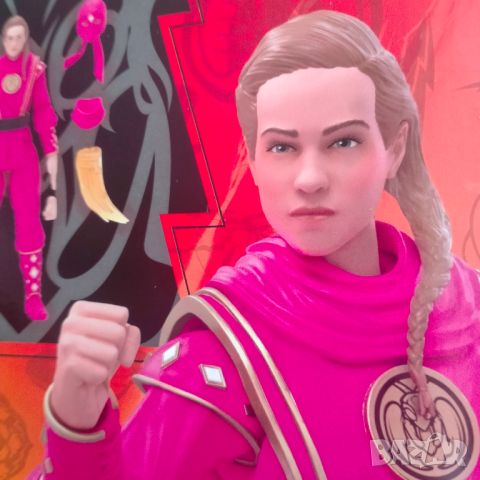 Колекционерска играчка фигура Power Rangers Cobra Kai Morphed Samantha Larusso Pink Hasbro, снимка 9 - Колекции - 46022900