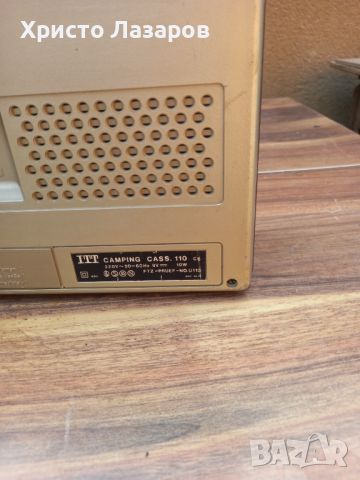 Радиокасетофон ITT, снимка 1 - Радиокасетофони, транзистори - 45725227