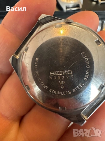 Vintage Seiko 5 часовник, снимка 4 - Мъжки - 54257062