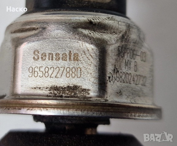 Горивна Рейка Рейл Датчик 1.6 HDI Citroen C2 C3 C4 C5 Ford Peugeot 407 207 307 9654592680 9658227880, снимка 3 - Части - 52580175