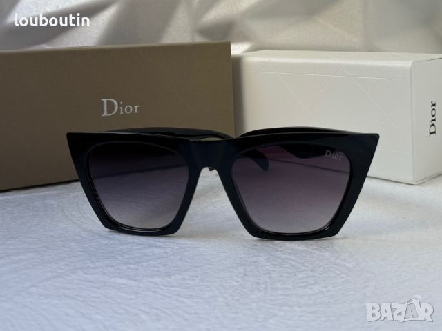 Dior 2024 дамски слънчеви очила котка, снимка 6 - Слънчеви и диоптрични очила - 45163009