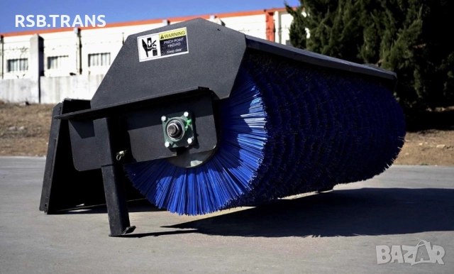 Четка за мини челен товарач