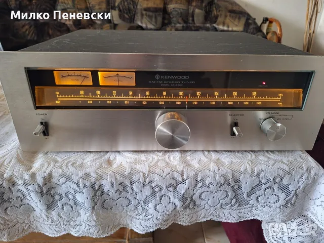 KENWOOD  KT 6500 HIFI VINTAGE STEREO TUNER , снимка 1 - Ресийвъри, усилватели, смесителни пултове - 48435988