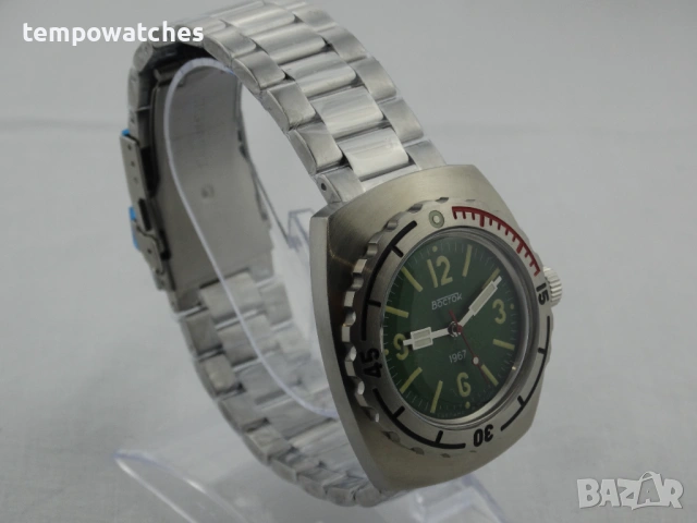 ВОСТОК АМФИБИЯ АВТОМАТИЧЕН ref: 90082А, снимка 13 - Мъжки - 53128705