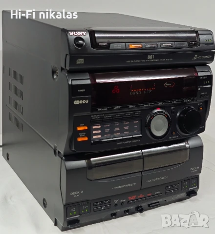 стерео уредба аудио система SONY HCD-H881, снимка 5 - Аудиосистеми - 51353493