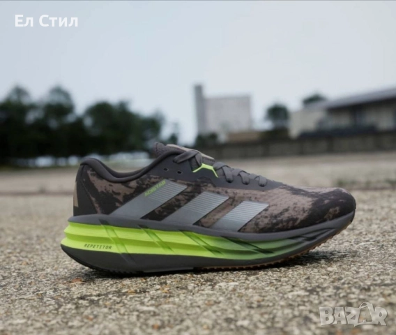 📌Adidas REPETITOR Black/Dark/Grey/Neon Yellow 39 40 41 42 43 номер Цена 180лв/92.03 € Еконт, снимка 3 - Маратонки - 52246384