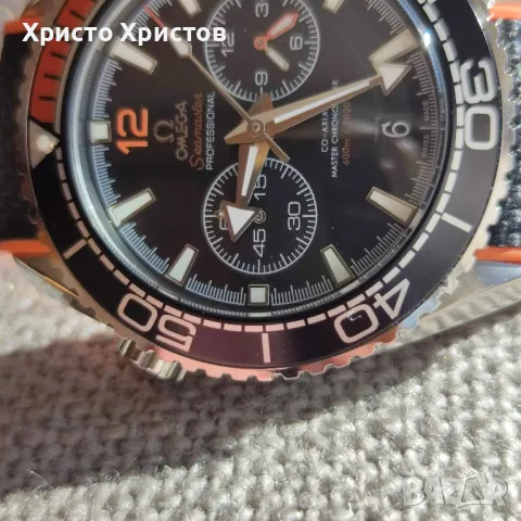 Мъжки  часовник Omega SeamasterPlanet Ocean 600m Co-Axial Master Chronometer Chronograph 45.5mm, снимка 10 - Мъжки - 41604040