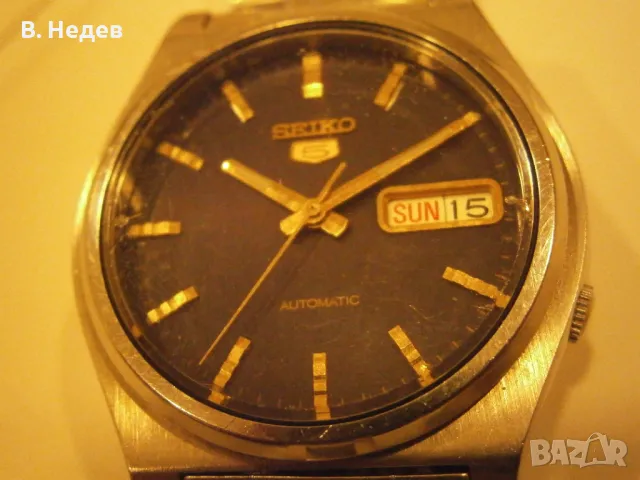 SEIKO 5, cal. 7s26-3170, vtg automatic, каса – 37,2mm, Japan, TOP!, снимка 14 - Мъжки - 44011703