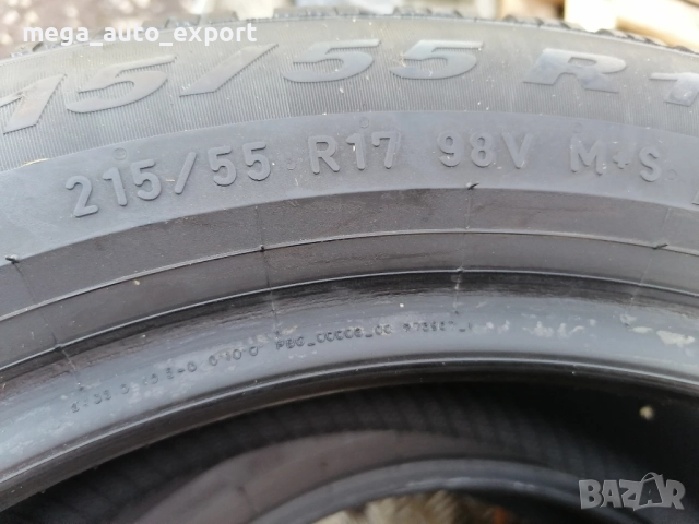 2 бр. Pirelli 215/55R17 DOT 2922, снимка 5 - Гуми и джанти - 52742086