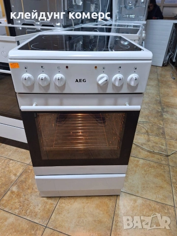 Готварска печка с керамичен плот AEG шир.50см. , снимка 2 - Печки, фурни - 53184016