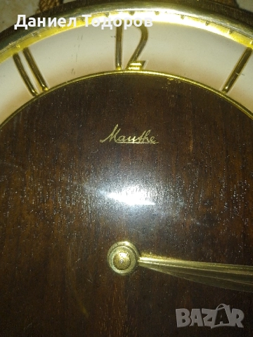 Стар Германски Стенен Механичен Часовник -Маите- Работи Точно , снимка 13 - Антикварни и старинни предмети - 51718561