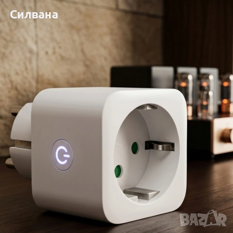 Wi-fi смарт контакт , снимка 2 - Мрежови адаптери - 54201105