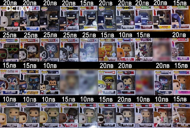 Колекция от Funko Pop - Big Bang Theory, Marvel, DC, The Office, снимка 5 - Колекции - 52576611