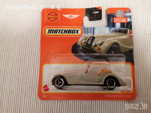 💕🧸 Matchbox Morgan Plus Four  66/100, снимка 2 - Колекции - 47320425