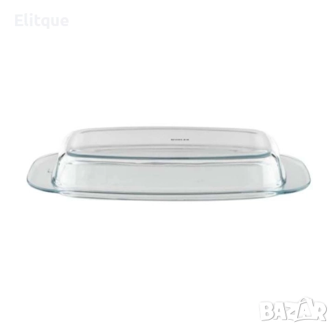 Съд за печене с капак 32x8cm, 4.8L, шоколад,  лят алуминий, снимка 2 - Други - 52852630