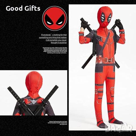 Детски костюм на Дедпул Deadpool, снимка 5 - Детски комплекти - 45652169
