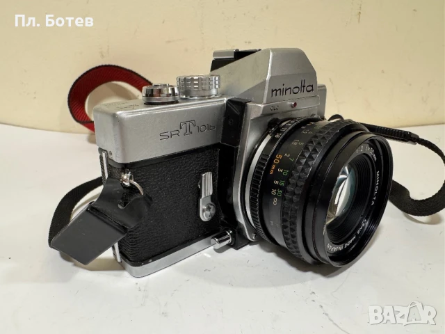Фотоапарат Minolta srT101ь, снимка 4 - Фотоапарати - 50578401