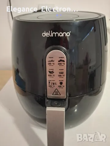 Dellimano Air Fryer Deluxe, снимка 3 - Фритюрници - 47559110