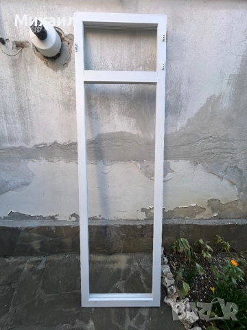 PVC дограма прозорец без стъклопакет (230х67см), снимка 4 - Дограми - 52111875