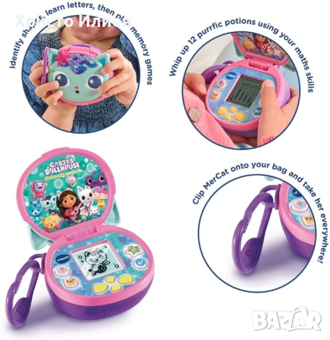 Интерактивна играчка с вградени игри Gabby's Dollhouse Къщата на Габи, снимка 2 - Образователни игри - 53412536