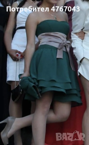 Бална рокля, чанта и болеро