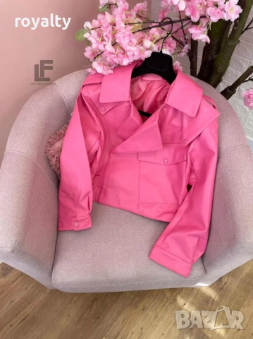 Кожено Яке LFS Barbie 9936, снимка 2 - Якета - 52837863