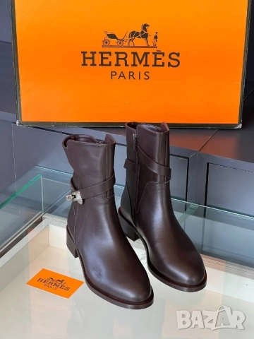 дамски боти на ток hermes 