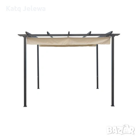 Пергола със сгъваем покрив, снимка 7 - Градински мебели, декорация  - 53284936