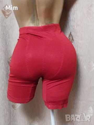 XXL Моделиращо червено бельо с джобове , снимка 4 - Бельо - 45199454