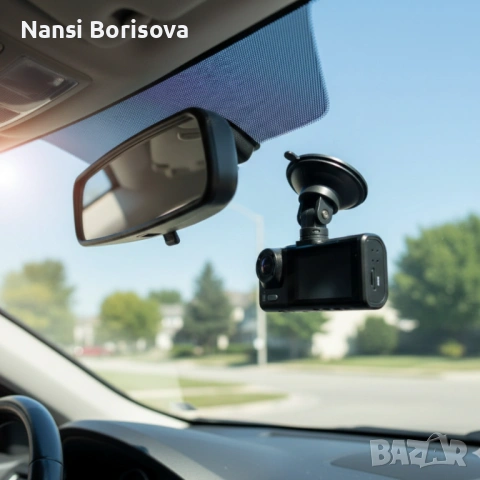 Видеорегистратор Black BOX Super HD 1296P + задна камера, снимка 2 - Друга електроника - 53444786